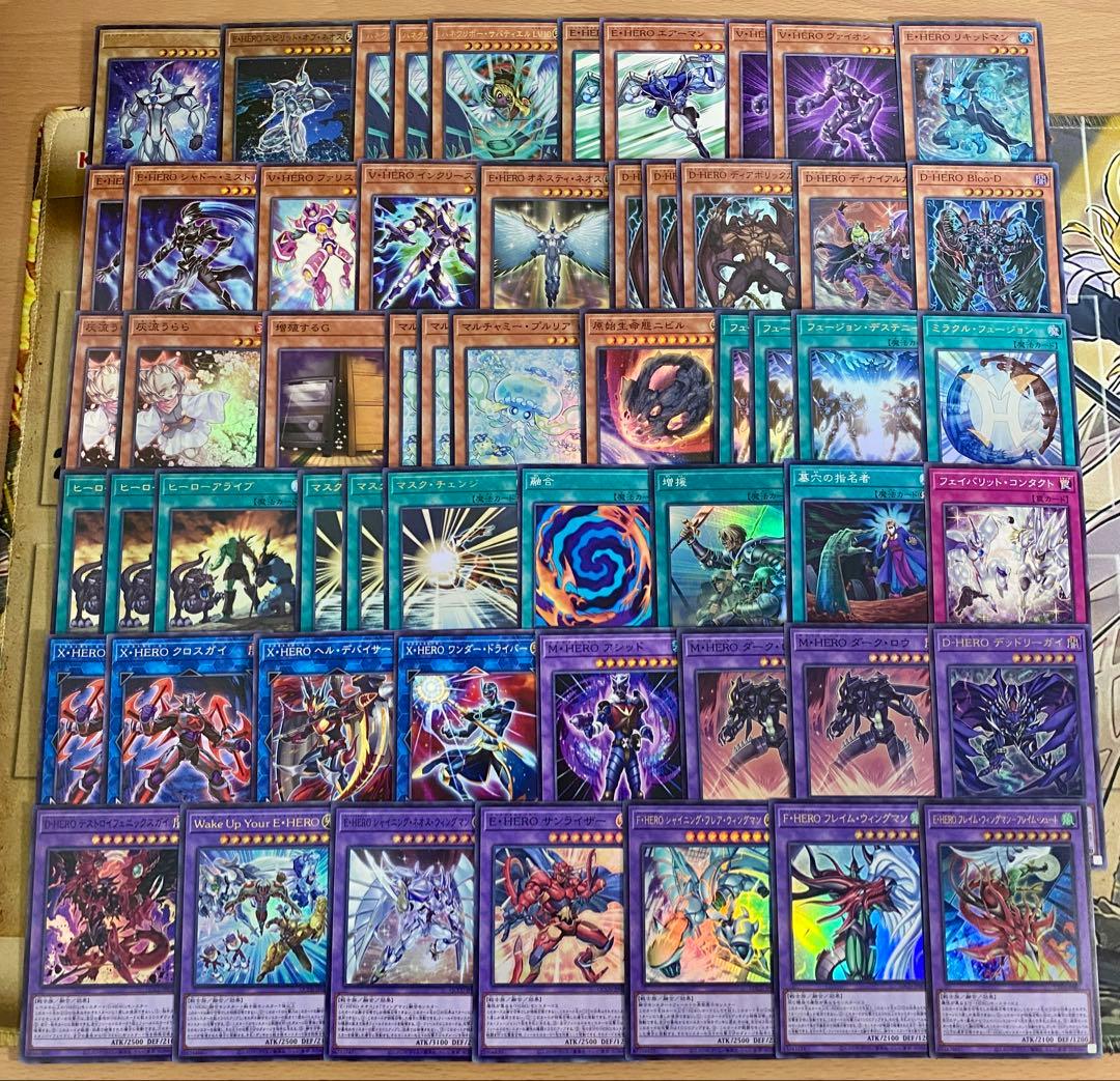 大会構築 デッキ ハネクリボーサバティエルLV10 HEROフレイムウィングマン