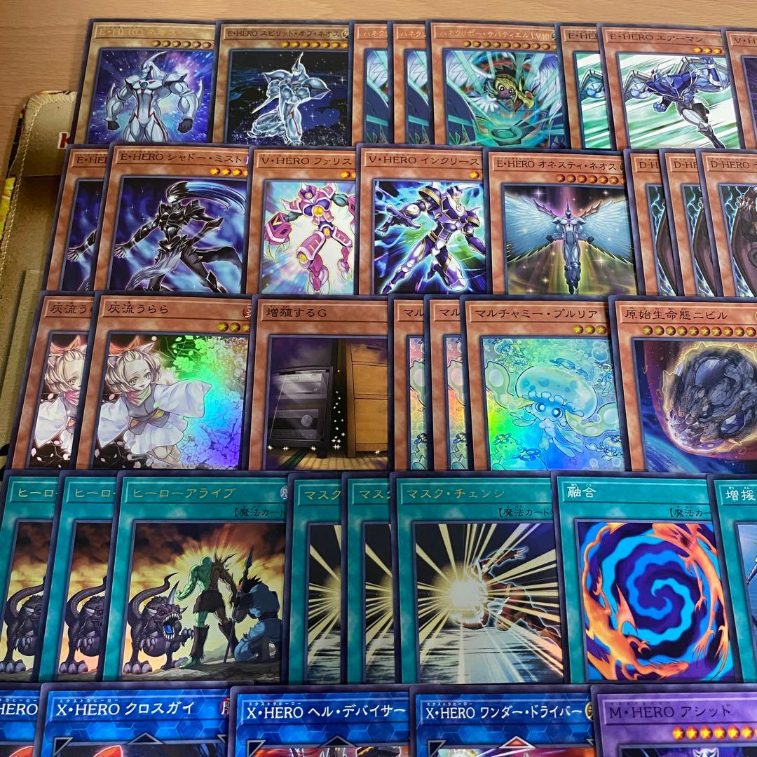 大会構築 デッキ ハネクリボーサバティエルLV10 HEROフレイムウィングマン