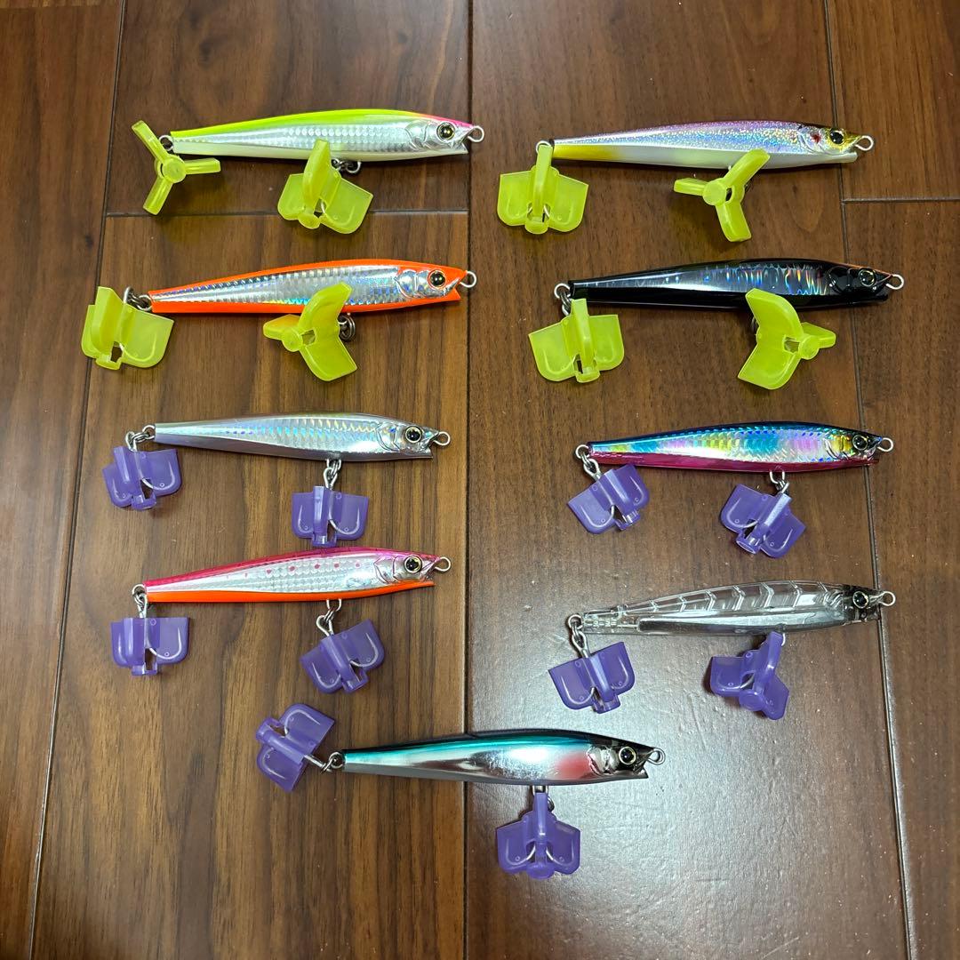 DUEL ハードコア　モンスターショット125mm、110mm 9個セット