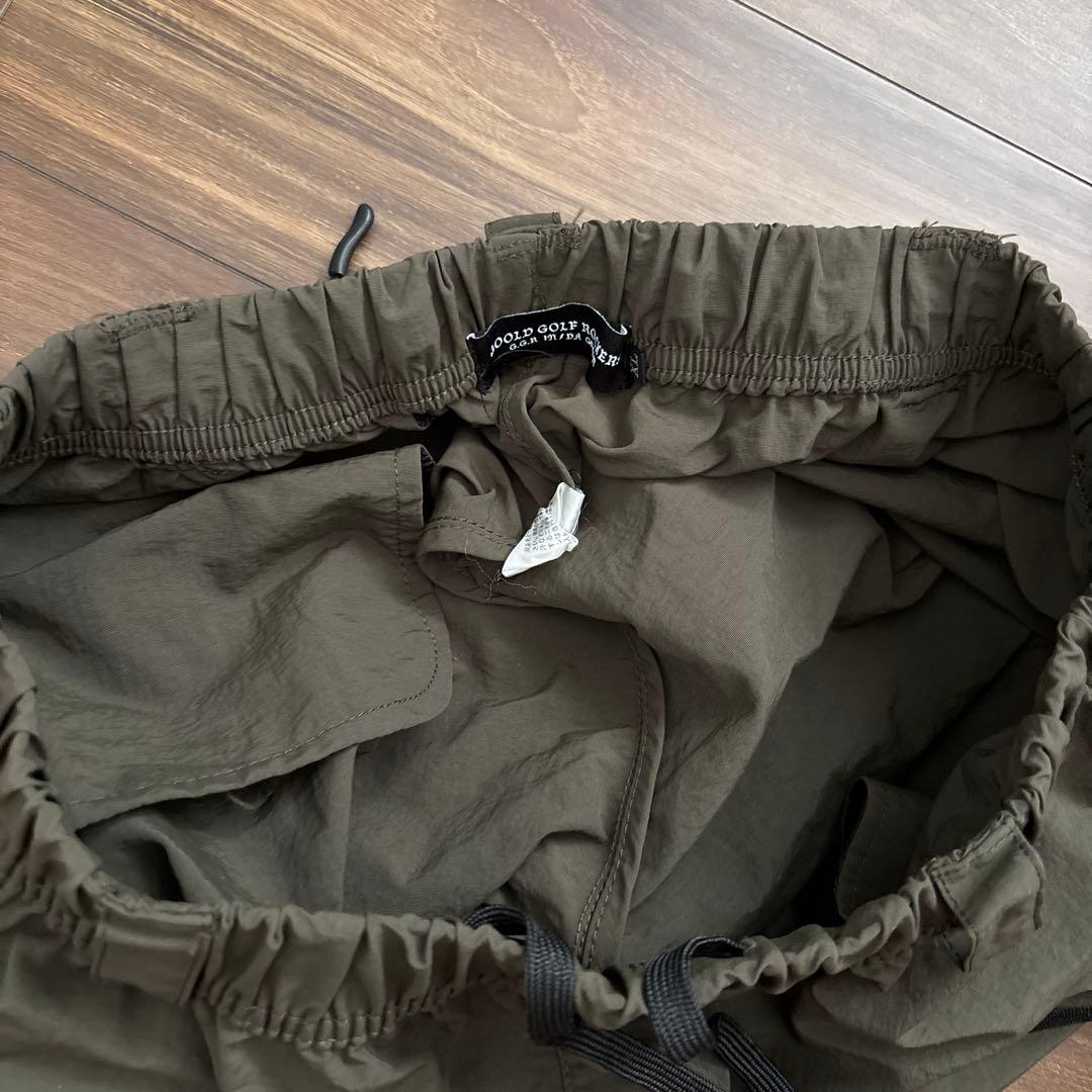 GOOLD GOLF ROCKERS NYLON SHORTS XL オリーブ