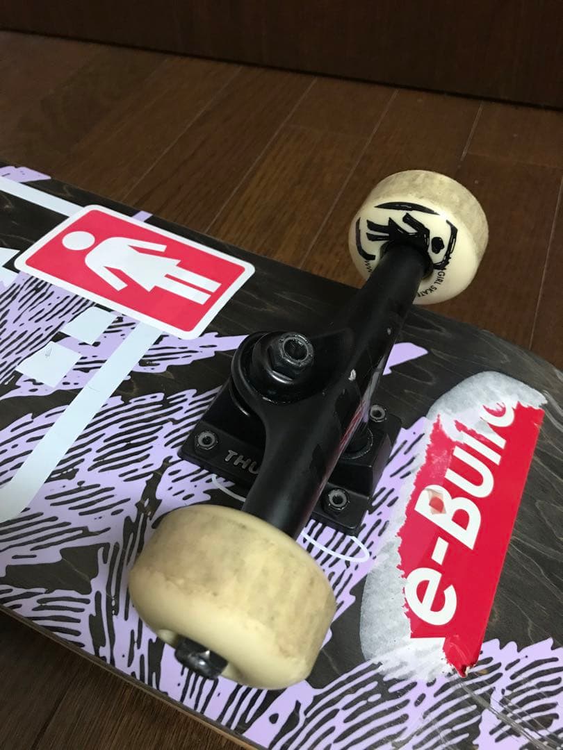 スケートボード　コンプリート GIRL THUNDER