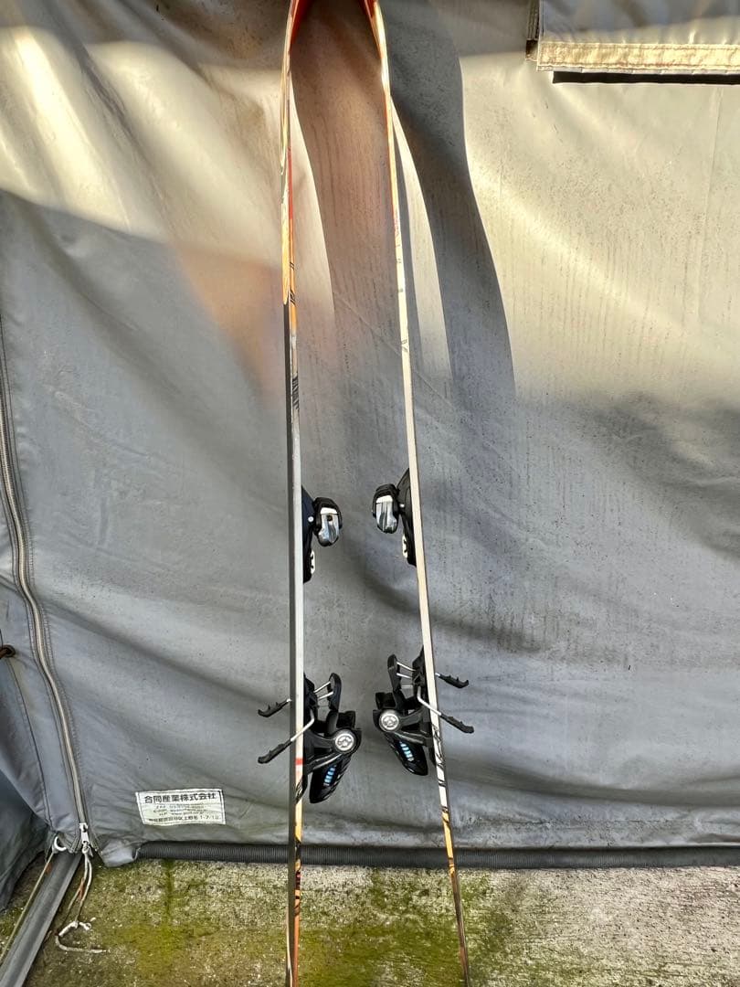 K2 スキーセット バックどロップ/ビンディング付き長さ167cm