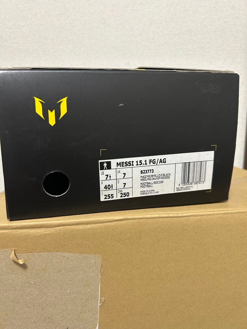 絶版品　adidas MESSI 15.1 FG/AG 25.5cm ブルー