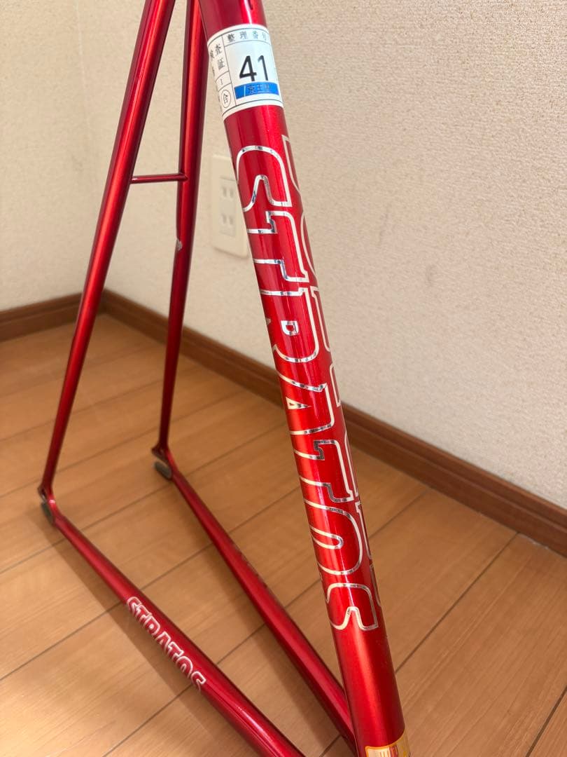 STRATOS 競輪　ピスト　フレーム　クロモリ