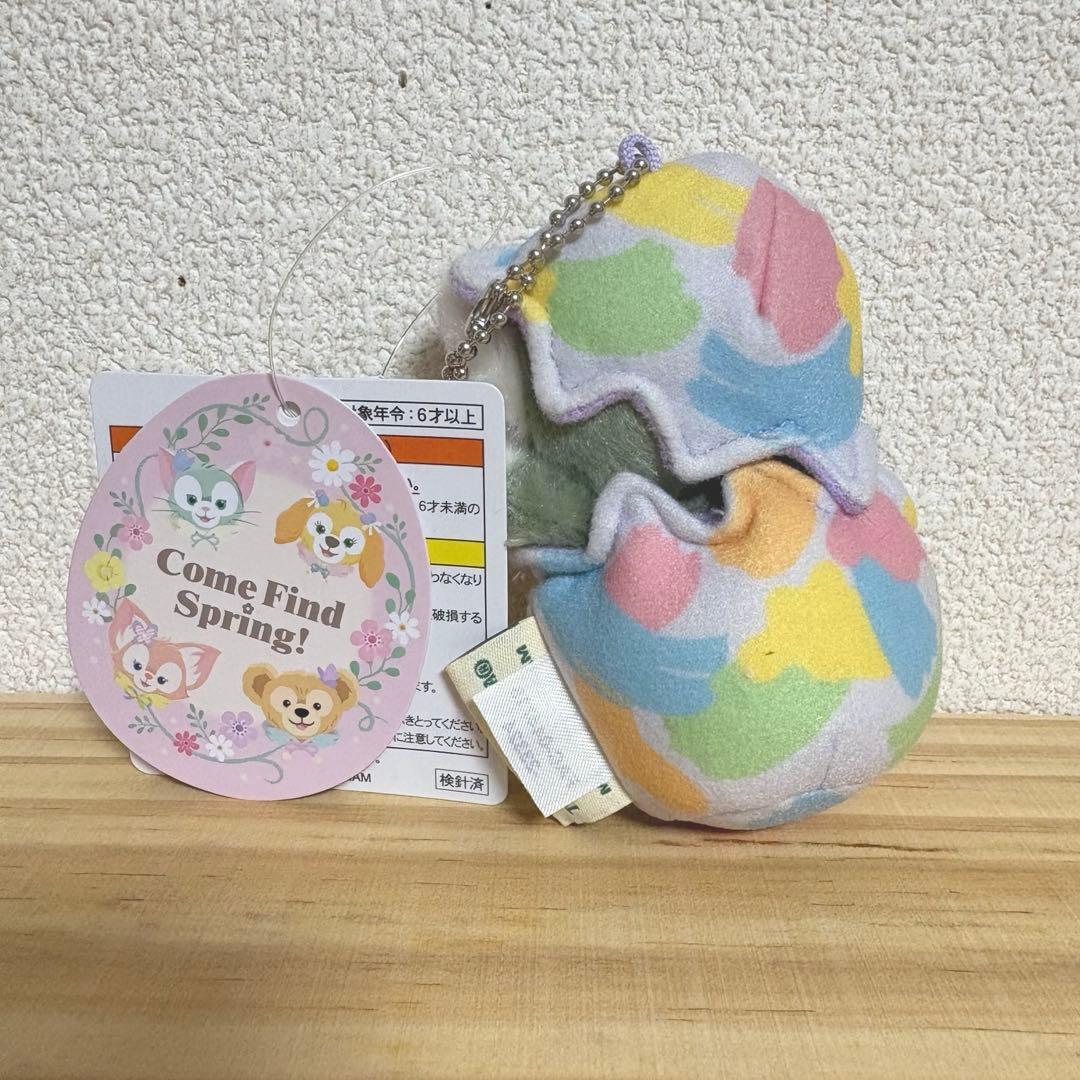 ジェラトーニ　カムファインドスプリング　ぬいぐるみ　バッジ　チャーム　イースター
