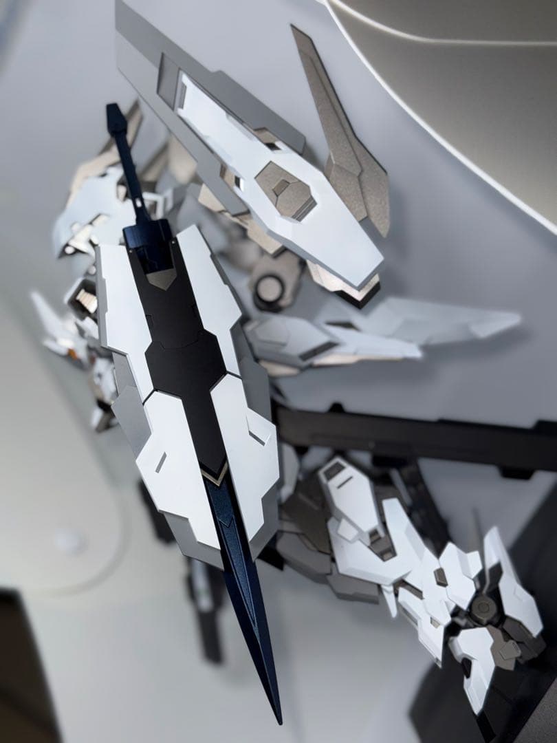 完成品　海外製　1/100 エストエイル　妖精の羽衣　MG SNAA 無限新星