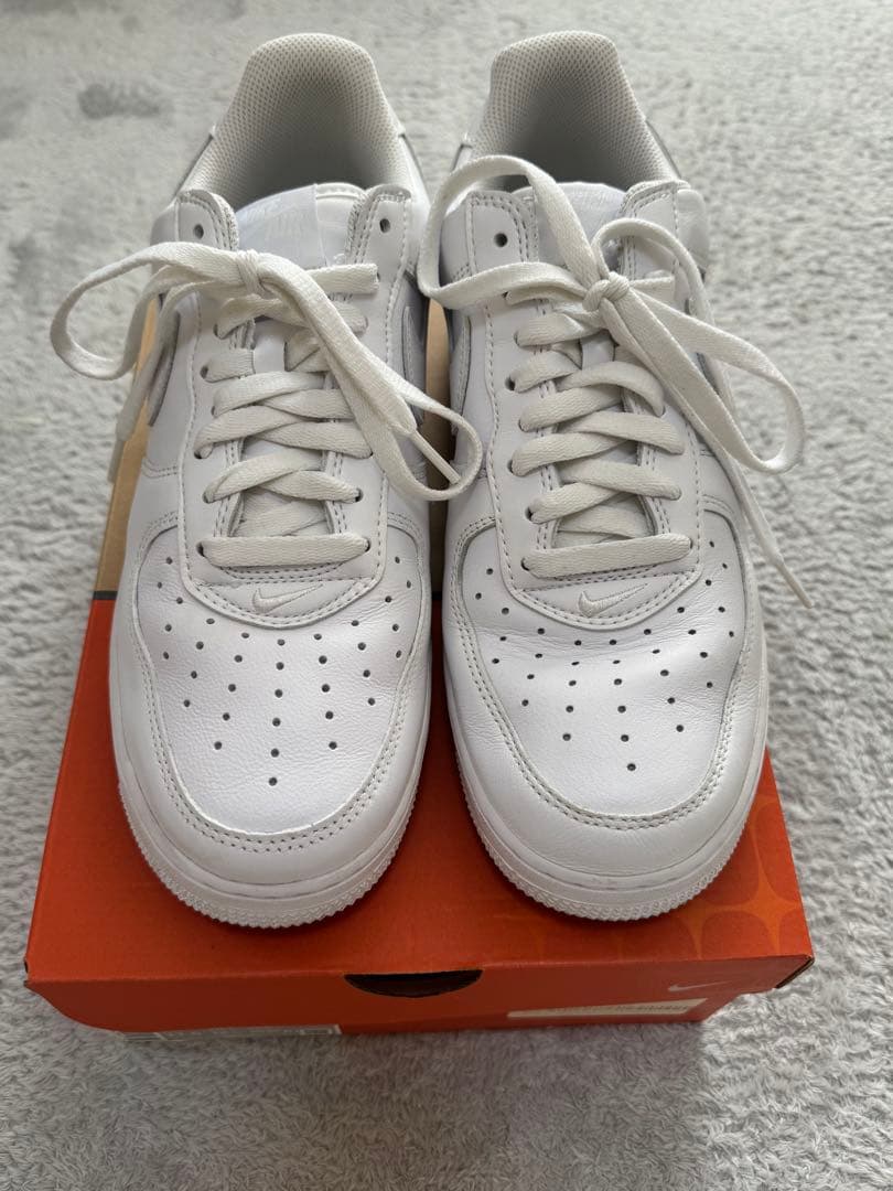 ナイキ エアフォース1 LOW ホワイト US10 美品