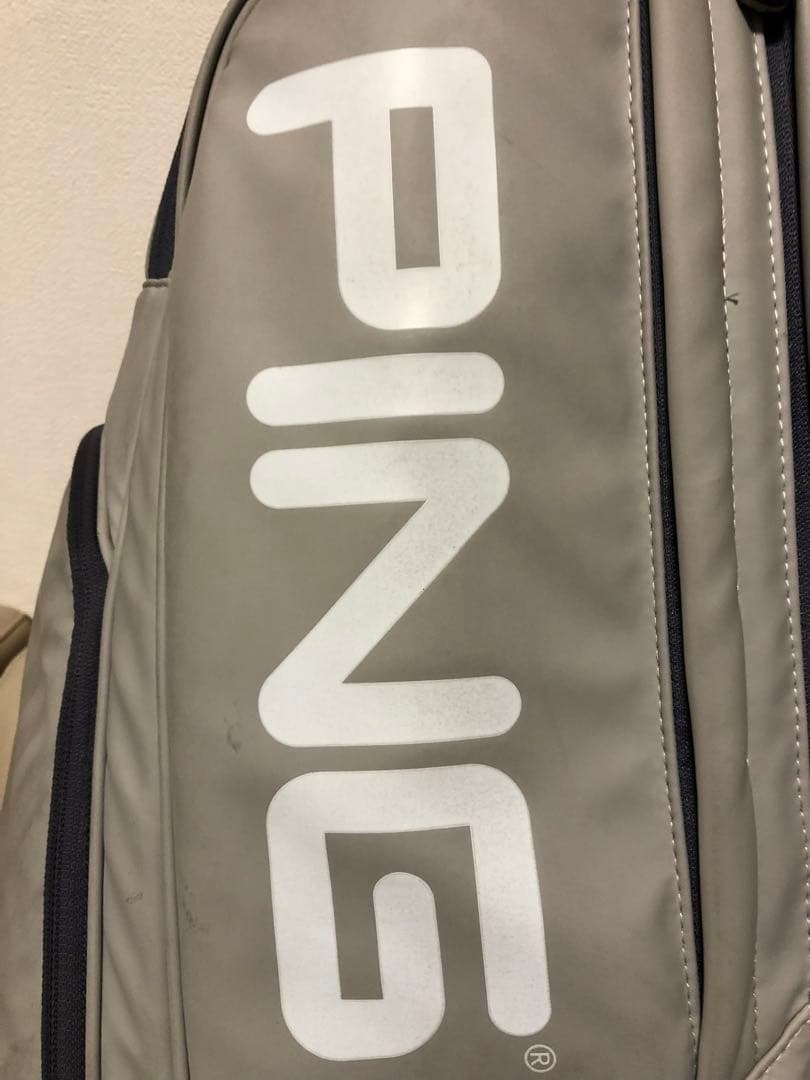 【送料込み】廃盤希少品　ミスターピン　PING ソフトPU キャディバッグ