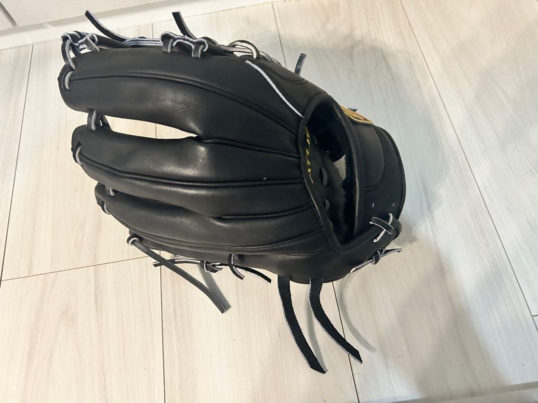 ZETT 　硬式　296型　5ミリup　未使用　小指2本型付