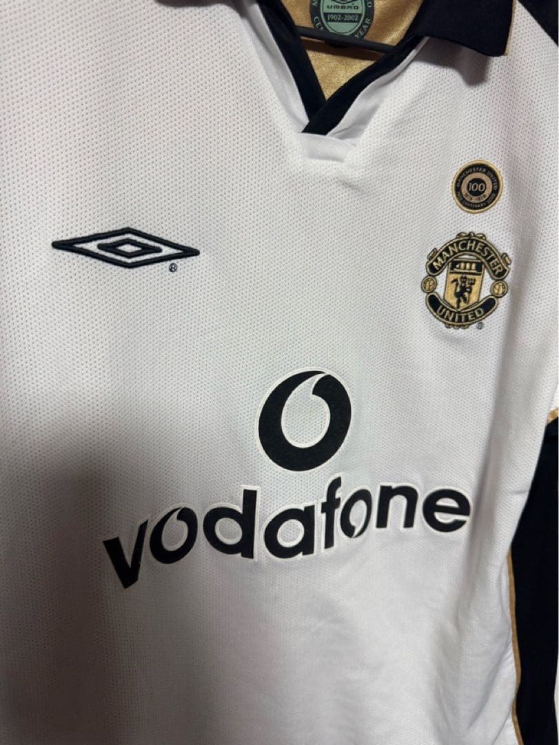 マンチェスターユナイテッド 100周年記念 ユニフォーム XLサイズ UMBRO