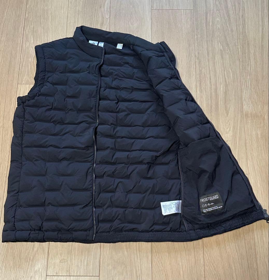 adidas golf Frost Guard 撥水 ダウンベスト 黒