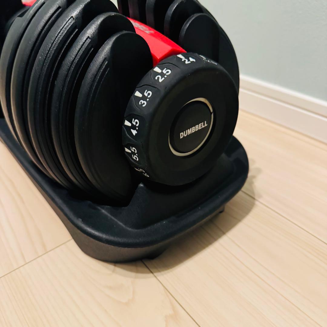 DUMBBELL ダンベル 可変式ダンベル 最大24kg 2.5kg-24kg
