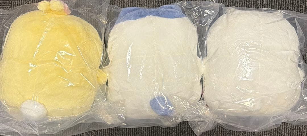 ちいかわ 重め！ぼっちゃり抱っこぬいぐるみ 3点セット