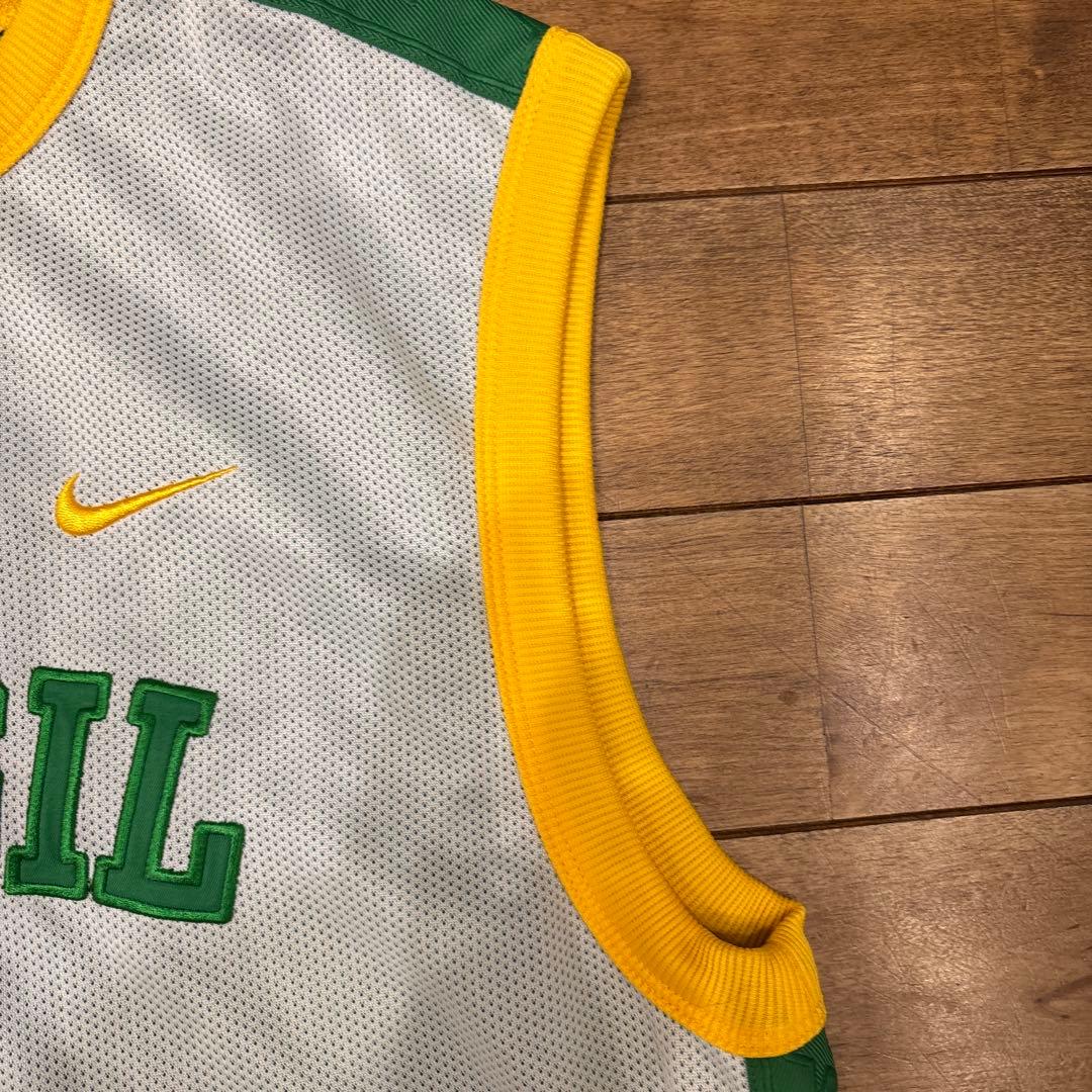 【極美品】ブラジル代表 タンクトップ ナイキ リバーシブル 02優勝記念品 XL