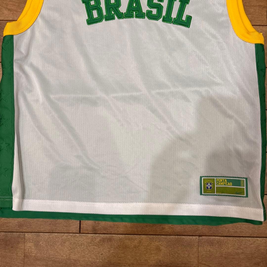 【極美品】ブラジル代表 タンクトップ ナイキ リバーシブル 02優勝記念品 XL