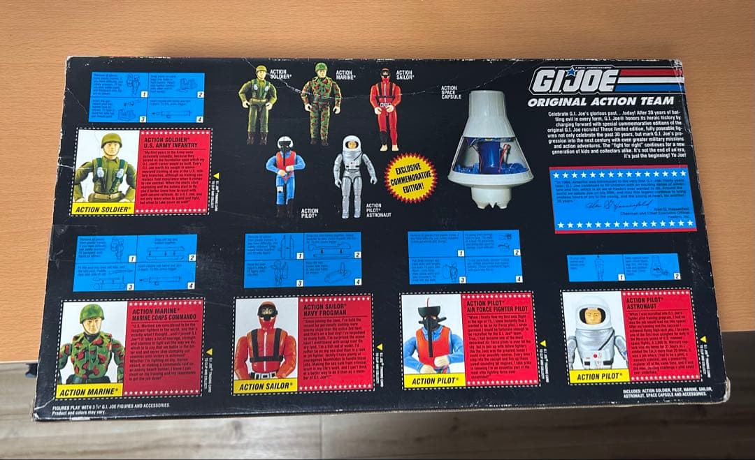 G.I. Joe Original Action Team 限定版