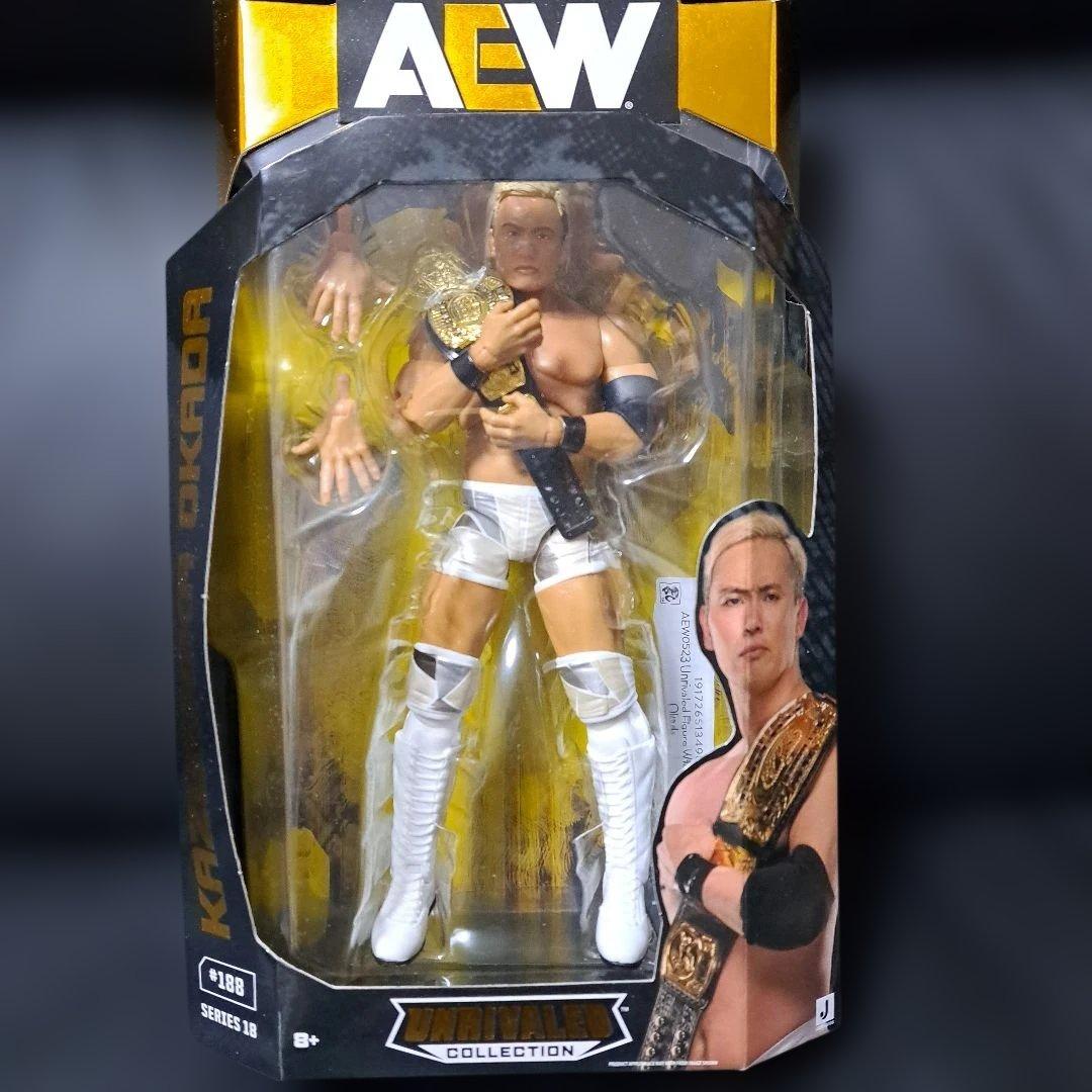 新日本プロレス、AEW カズチカ・オカダ フィギュア3点セット
