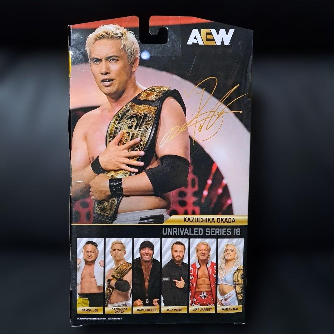 新日本プロレス、AEW カズチカ・オカダ フィギュア3点セット