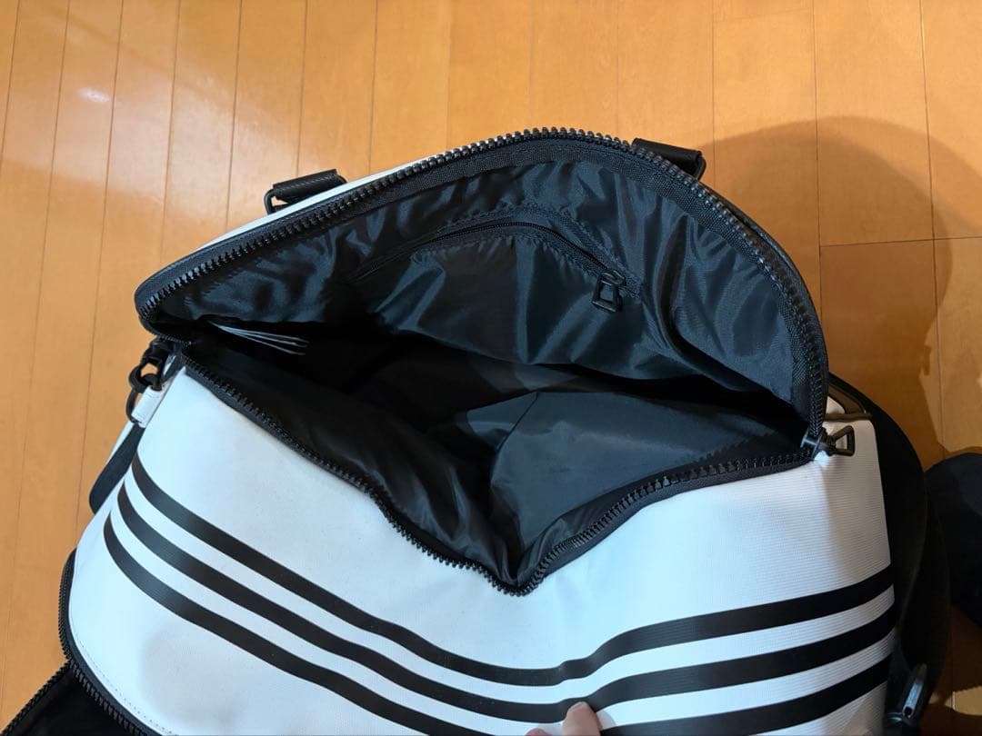 【美品】adidas golf ボストンバッグ ホワイト