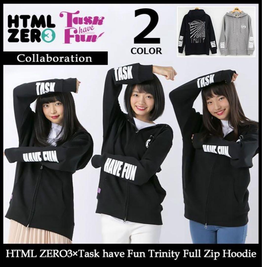 Task have Fun HTML ZERO3 コラボ パーカー