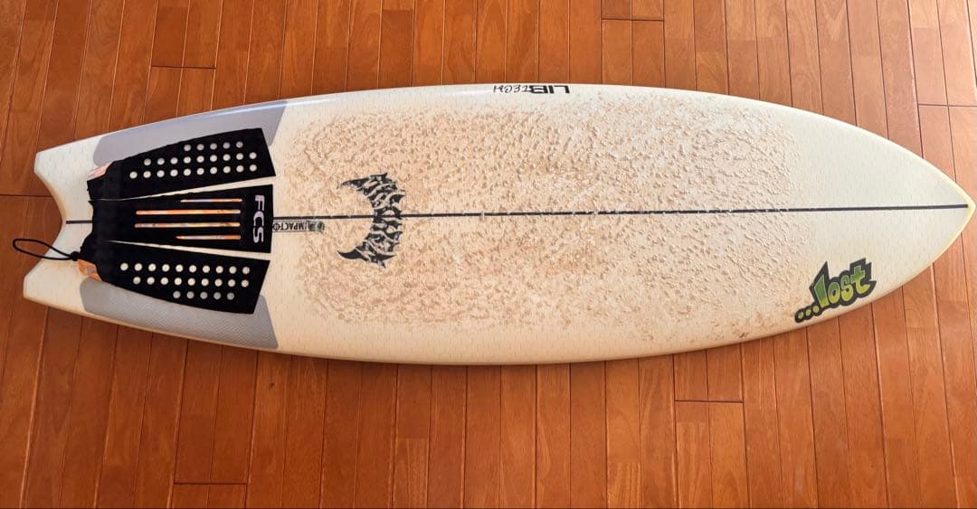 ロストリブテックパドルフィッシュ5'8\" ショートボード
