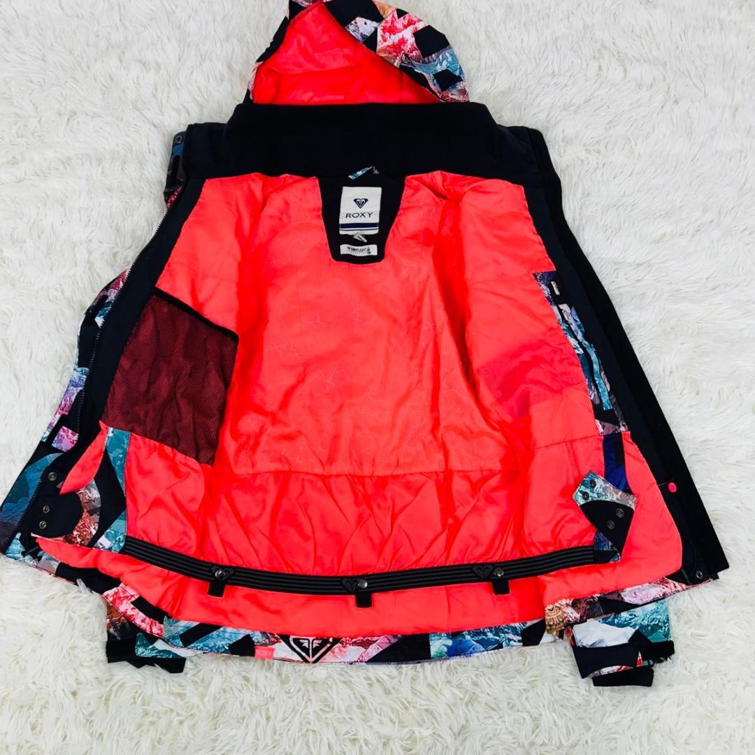 ROXY スノーウェア セットアップ 上下セット カラフル ピンク スキーウェア