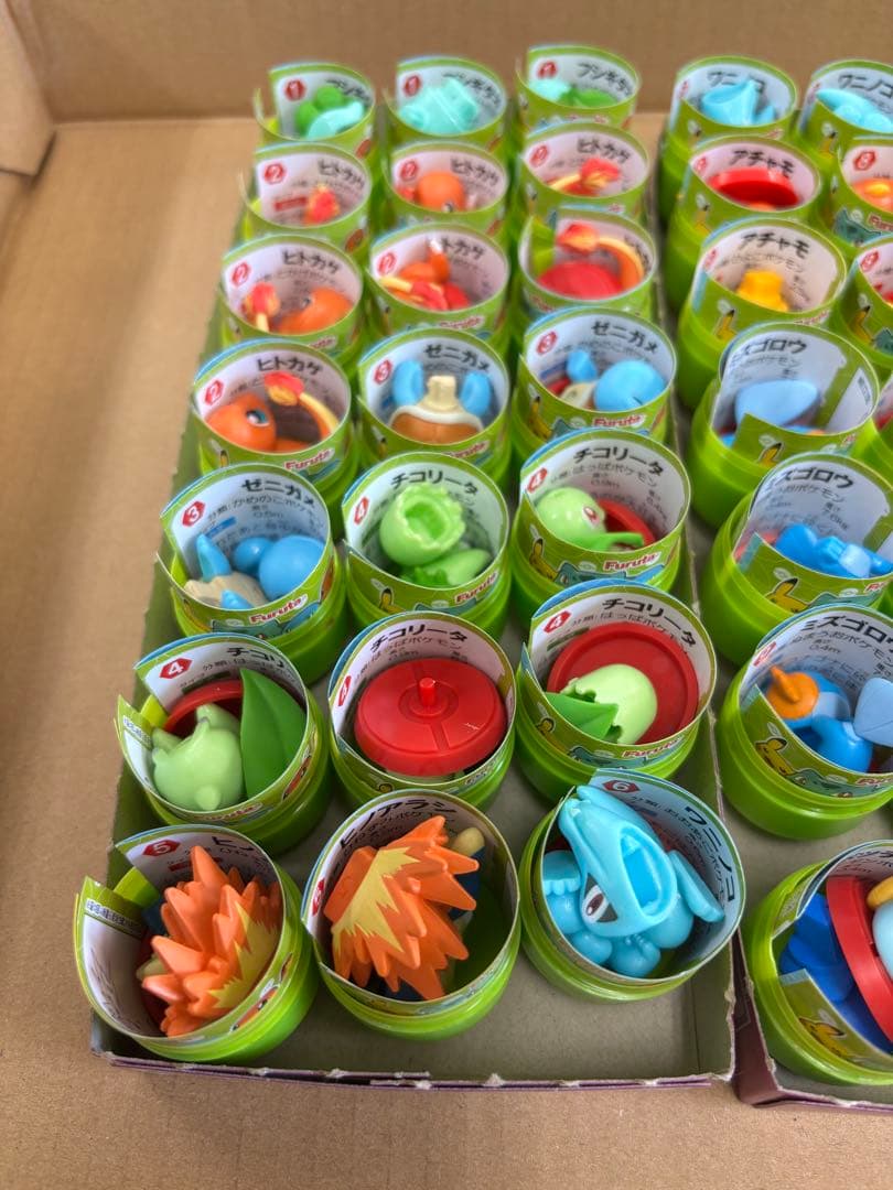 ポケモン　チョコエッグ　FURUTA まとめ売り　セット　ヒトカゲ　旅立ちの３匹