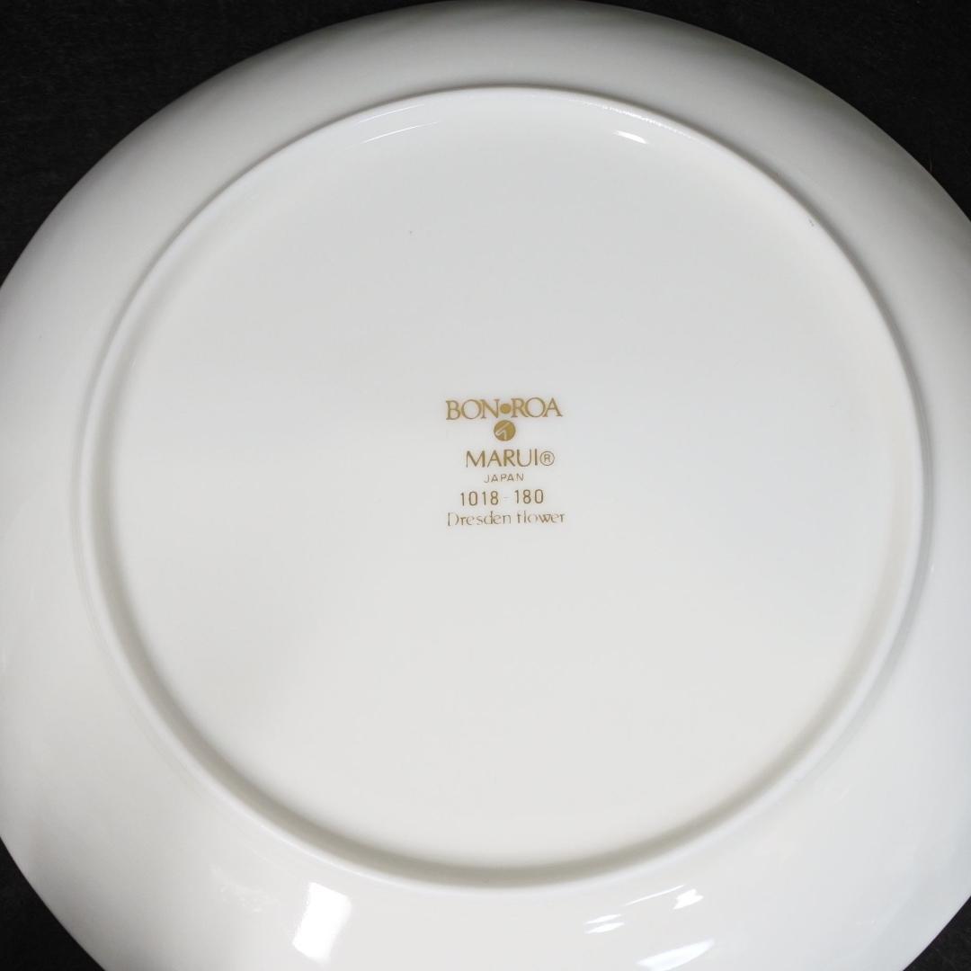未使用 ナルミ BON ROA ドレスデンフラワー 金彩 モーニングセット ペア