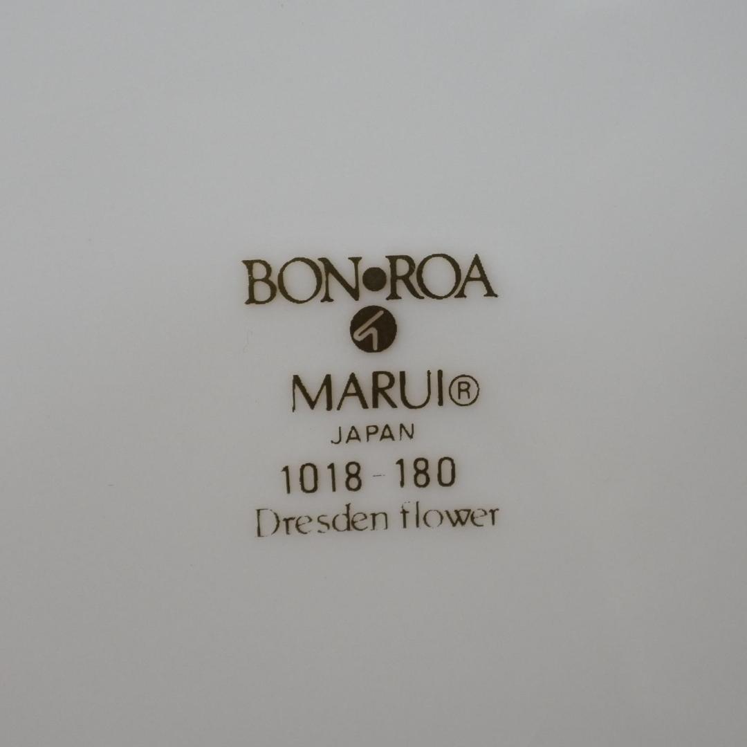 未使用 ナルミ BON ROA ドレスデンフラワー 金彩 モーニングセット ペア