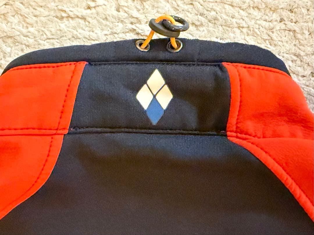 【美品】mont-bell メンズ ウィンターサイクルジャケット M オレンジ