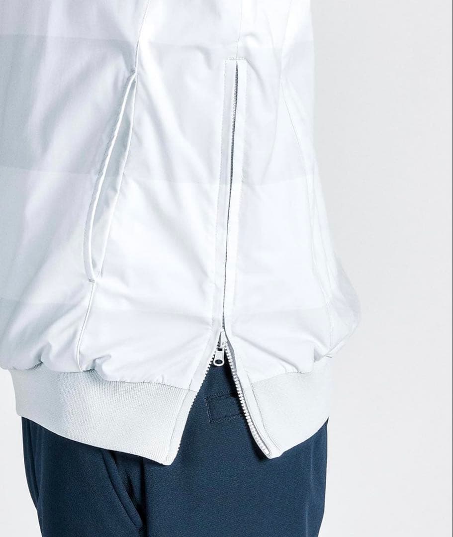 マンシングウエア　MUNSINGWEAR リバーシブルプルオーバーアウターL