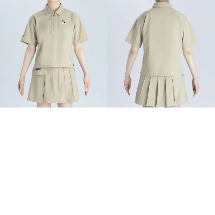 【美品】WAAC ワック　半袖ポロシャツ ベージュ