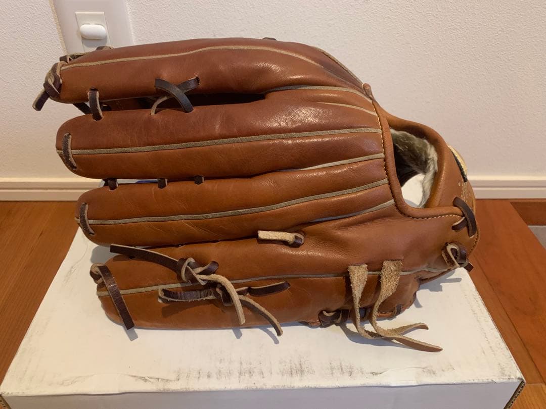 Mizuno グローバルエリート一般軟式グローブ ブラウン