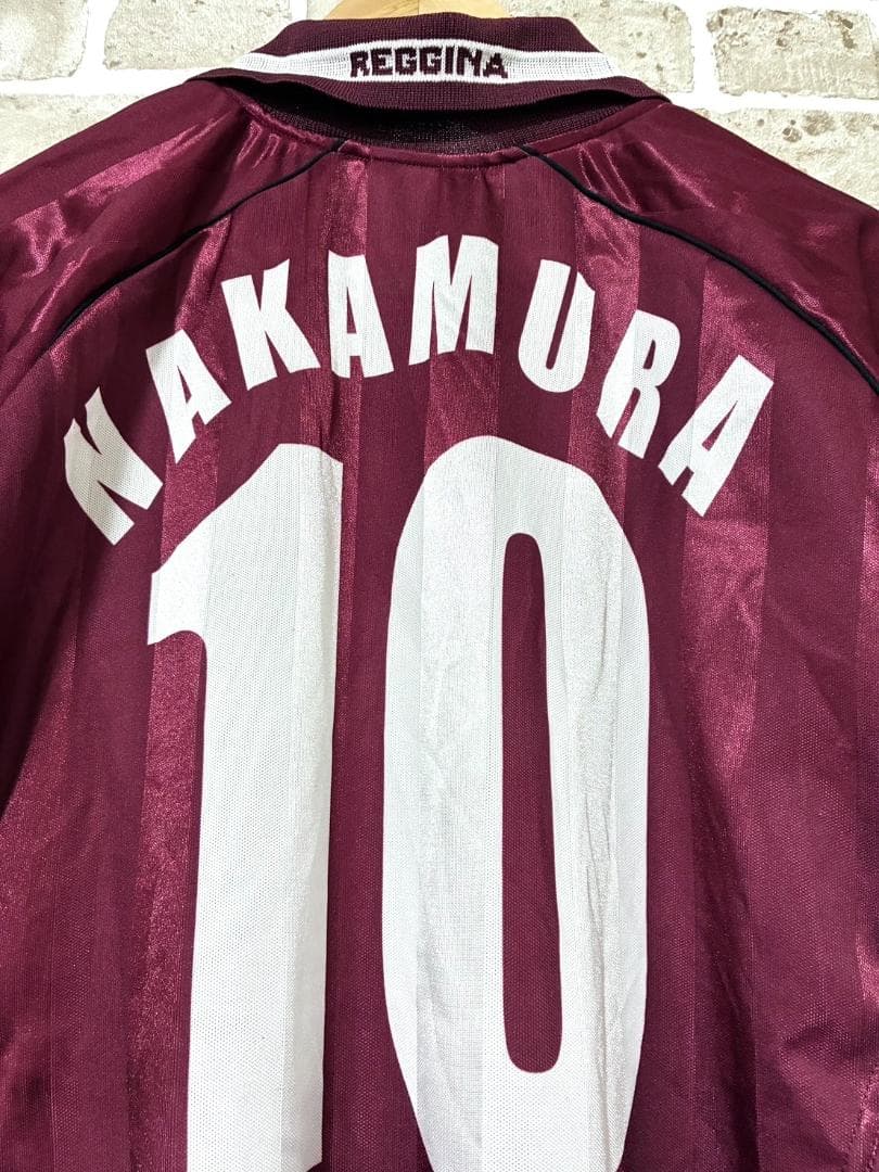 【早い者勝ち‼️】アシックス レッジーナ 中村俊輔 半袖 ユニフォーム Sサイズ