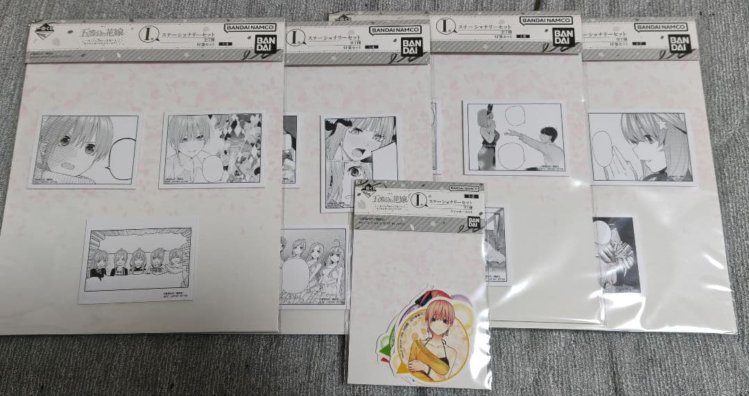 一番くじ 五等分の花嫁 一番くじ化5周年 セミコンプリート ラストワン賞