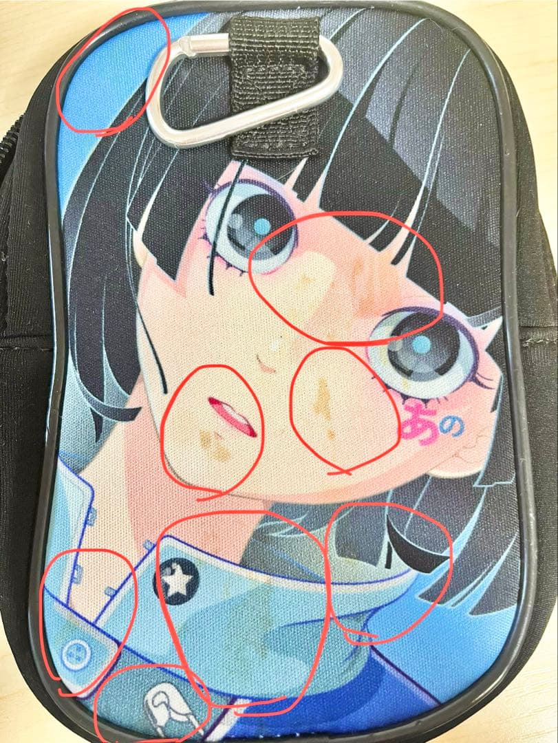あのちゃん　カラビナ付きポーチ　ポーチ　ゆるめるモ！　2個セット　プライズ