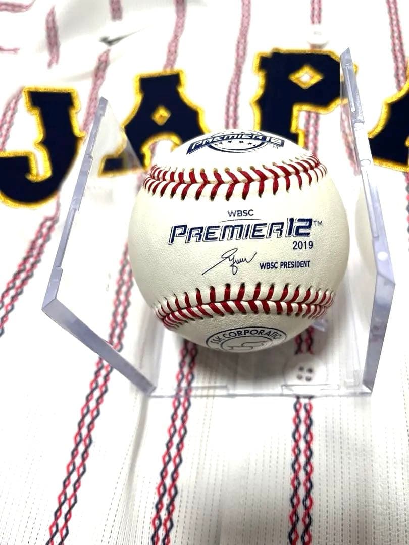 侍ジャパン　WBC カブス　カープ　鈴木誠也選手　直筆サインボール　プレミア12