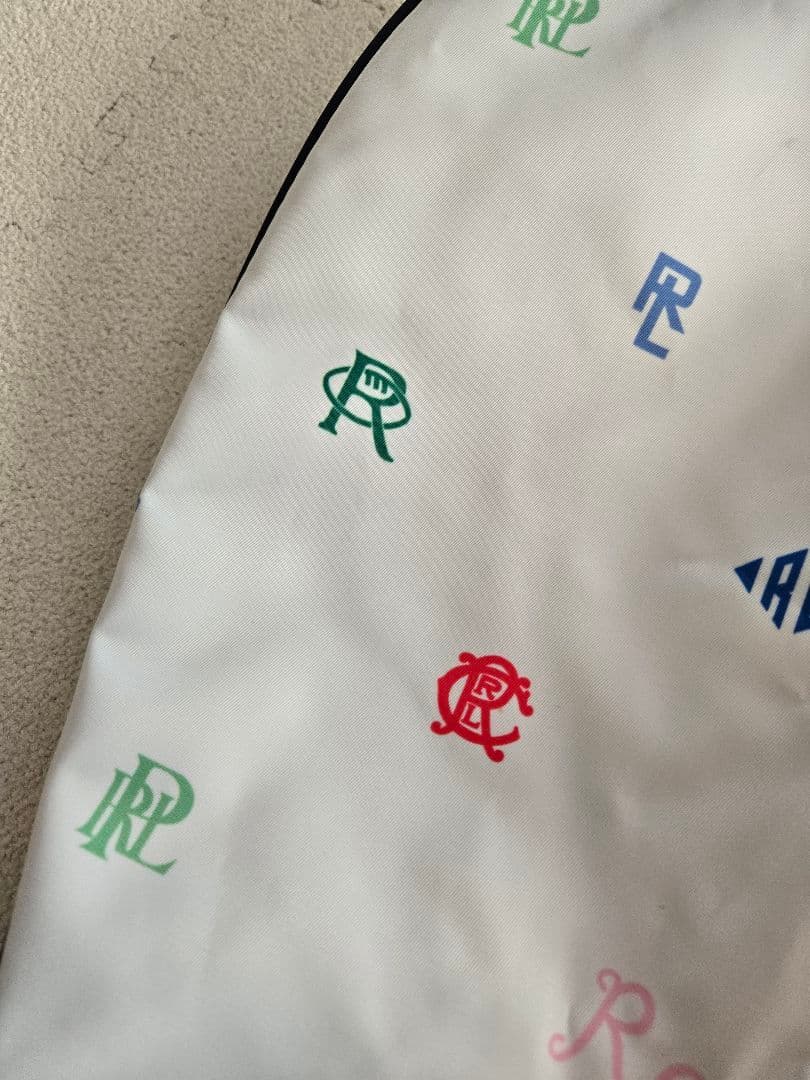 POLO ゴルフバッグ ロゴ入り ホワイト