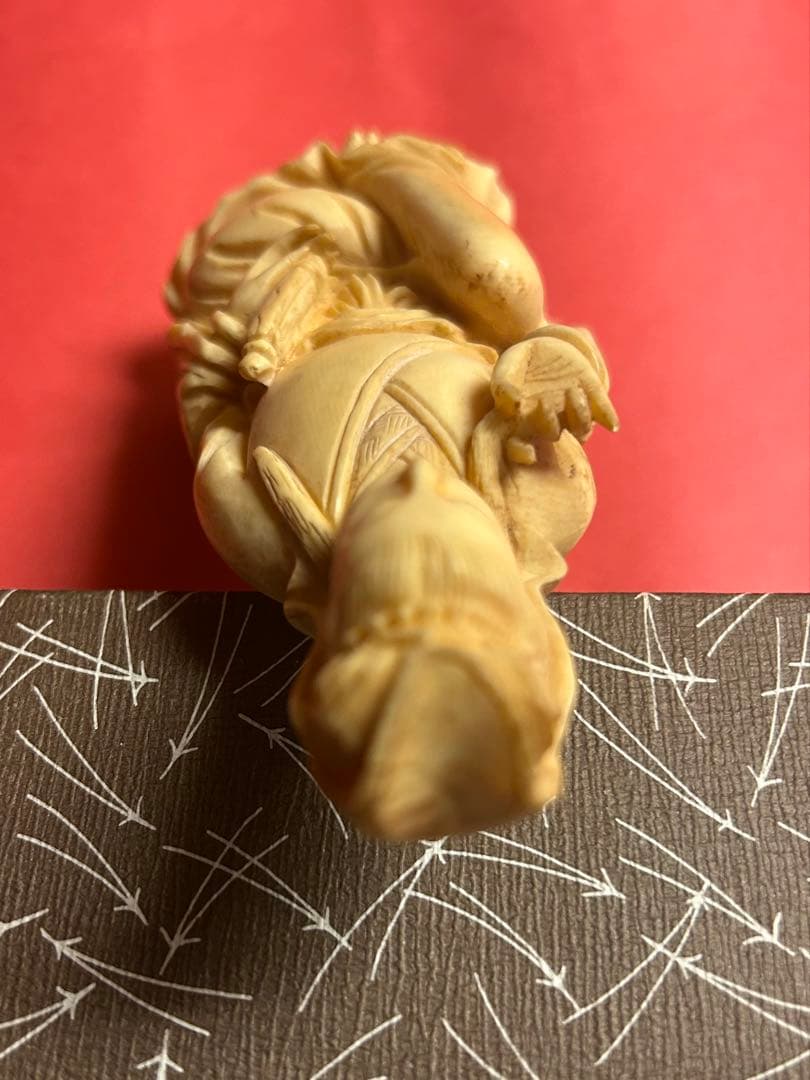 阿弥陀如来　彫刻　古物　坐像 約13cm