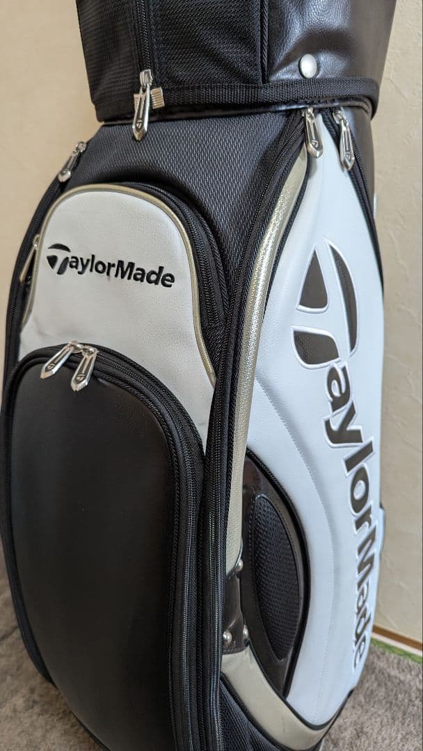 TaylorMade キャディバッグ ブラック/ホワイト