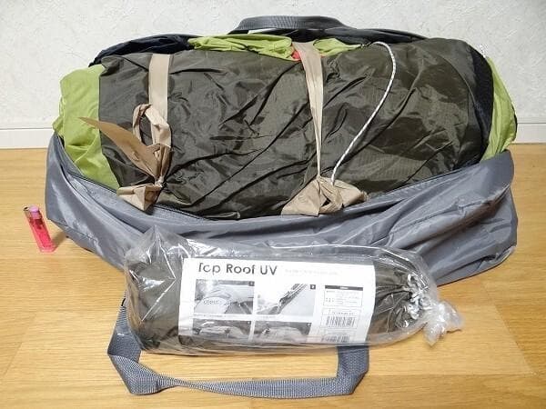 美品 TENT FACTORY フォーシーズントンネル2ルームテント キャンプ