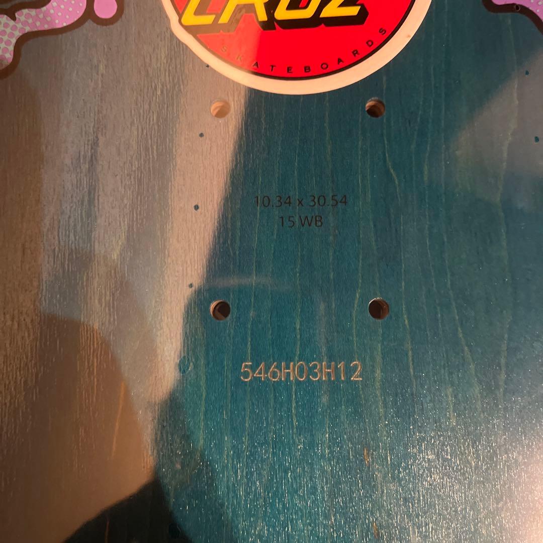 スケートボード Santa Cruz Winkowski Crystal Cave 10.34
