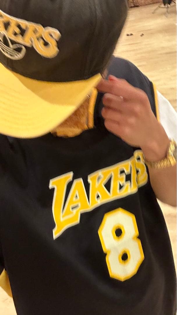 Lakers コービーブライアント バスケットユニフォーム バスケゲームシャツ