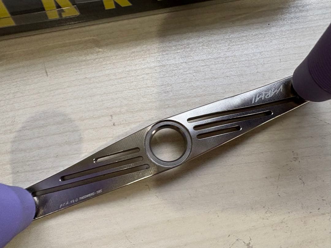 ★☆DRT VARIAL ハンドル 117 シルバー　バリアル 超美品