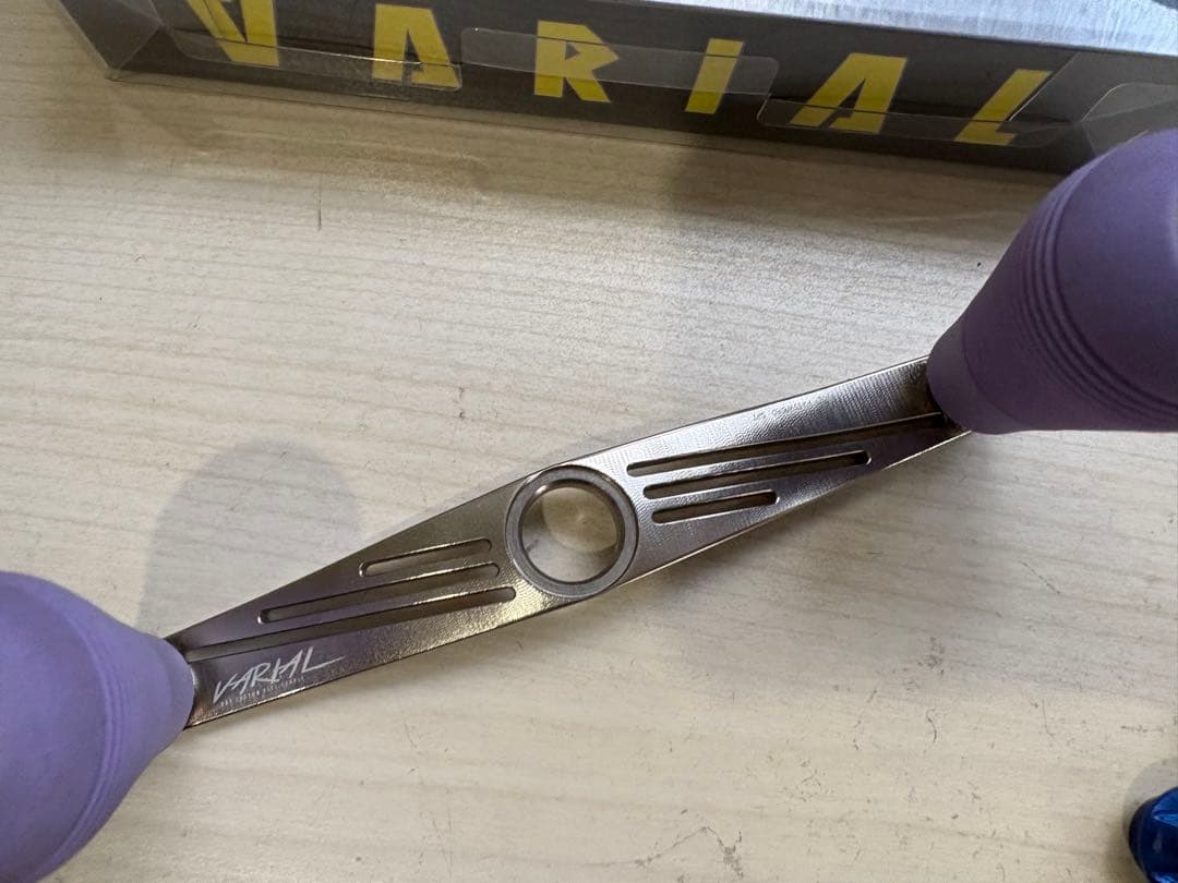★☆DRT VARIAL ハンドル 117 シルバー　バリアル 超美品