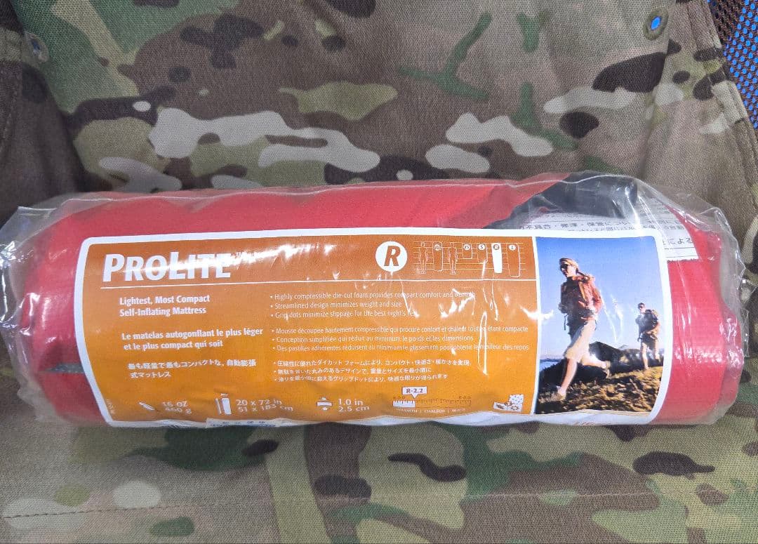 サーマレスト プロライトR マット　THERMAREST ProLite R
