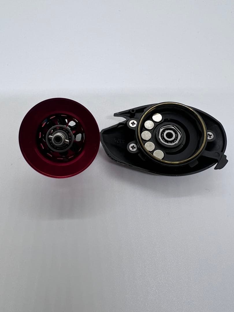 未使用品★KTFネオスプール★レボ★SLC-IB7★レッドカスタム★左ハンドル