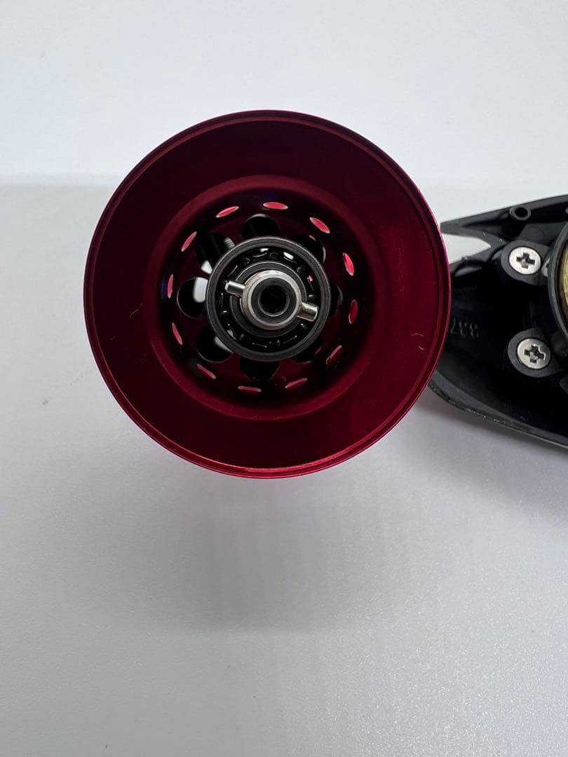 未使用品★KTFネオスプール★レボ★SLC-IB7★レッドカスタム★左ハンドル