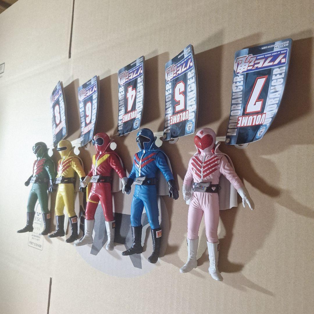 【新品】バンダイ　ソフビ魂　タグ付　秘密戦隊ゴレンジャー　5体セット