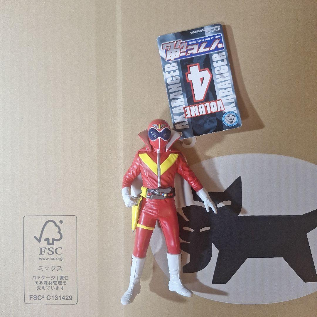 【新品】バンダイ　ソフビ魂　タグ付　秘密戦隊ゴレンジャー　5体セット